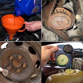 Wartung am Auto selber duchführen Kosten sparen bei der Wartung am Auto